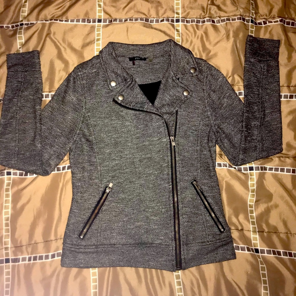 Dex French terry moto jacket